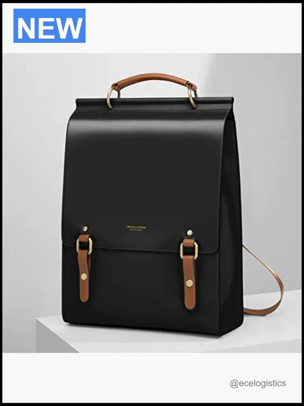 Vintage Genuine Leather Backpack Purse Large Travel Daypack Laptop Bag